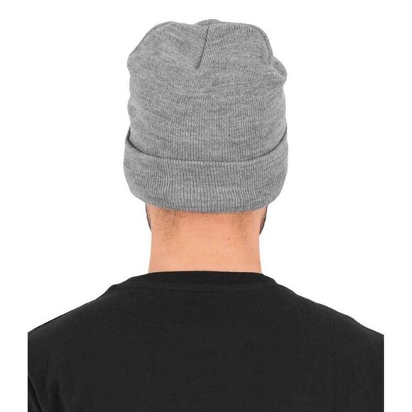 Flexfit Unisex Adult Heavyweight Beanie / Heather Grey - Picture 2 of 3